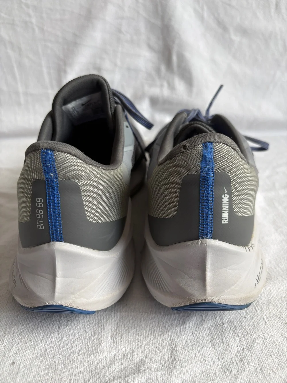 Nike Zoom Winflo 7Mens SZ 10 Particle Gray Blue Running CZ8673-001